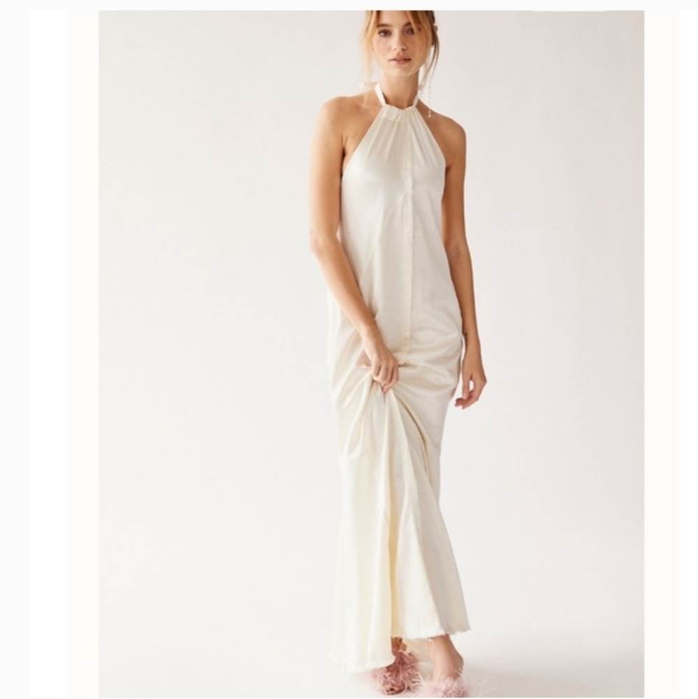 Free People X Brenda Knight Halter dress